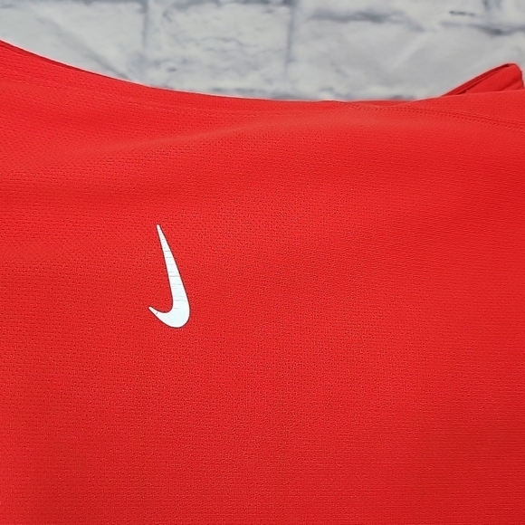 NIKE Dri Fit Red‎ Athletic Shirt Medium - Picture 3 of 6